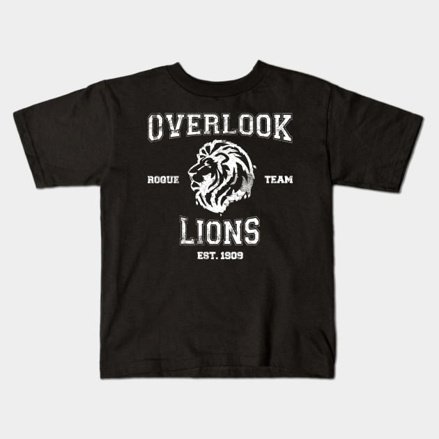 The Overlook Lions Kids T-Shirt by BankaiChu